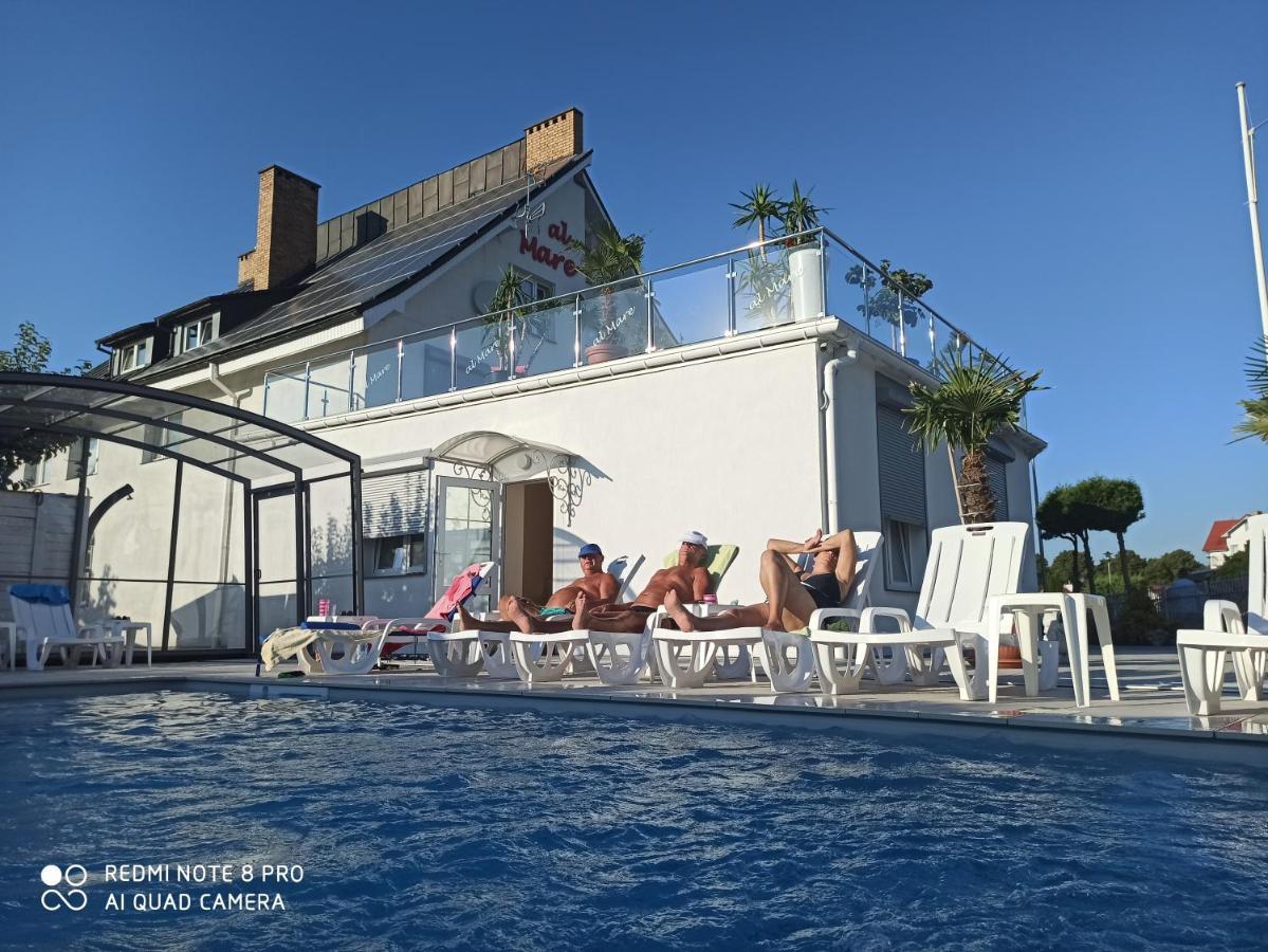 Al Mare-Villa Z Klimatyzacja Устроне-Морске Экстерьер фото